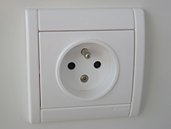 slovak wall power socket